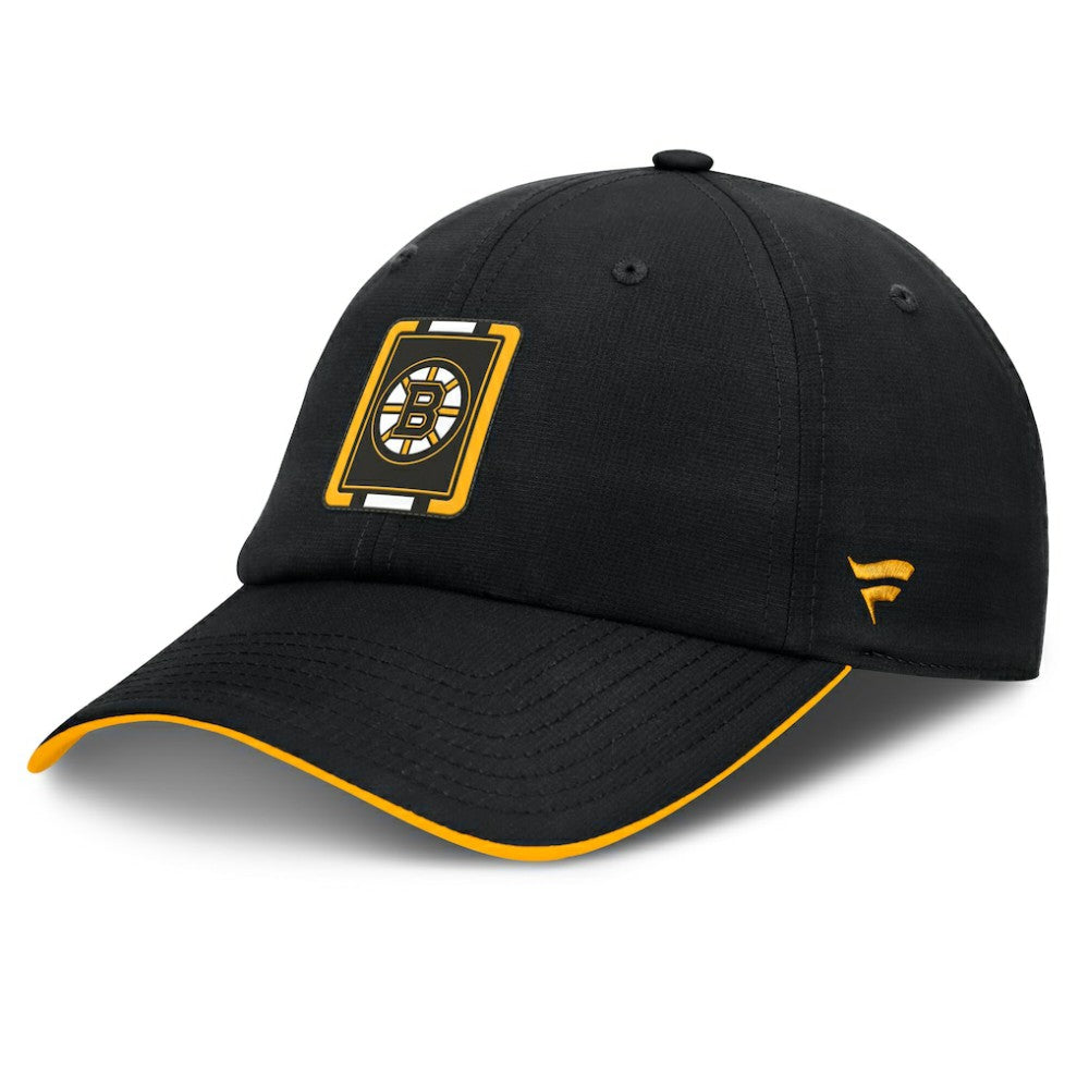 NHL Boston Bruins Fanatics Authentic Pro Ripstop Adjustable Hat