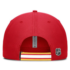 NHL Calgary Flames Fanatics Authentic Pro Ripstop Adjustable Hat