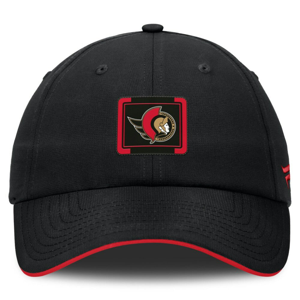 NHL Ottawa Senators Fanatics Authentic Pro Ripstop Adjustable Hat