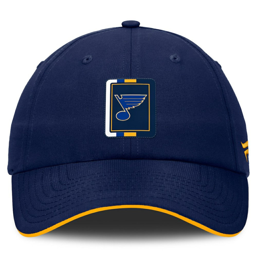 NHL St. Louis Blues Fanatics Authentic Pro Ripstop Adjustable Hat