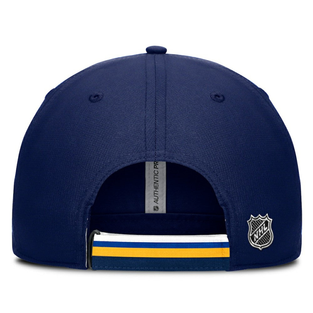 NHL St. Louis Blues Fanatics Authentic Pro Ripstop Adjustable Hat