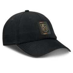 NHL Vegas Golden Knights Fanatics Authentic Pro Ripstop Adjustable Hat