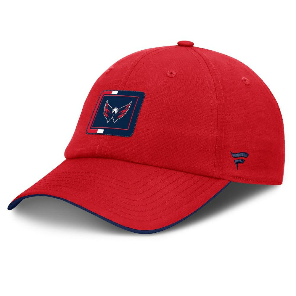 NHL Washington Capitals Fanatics Authentic Pro Ripstop Adjustable Hat