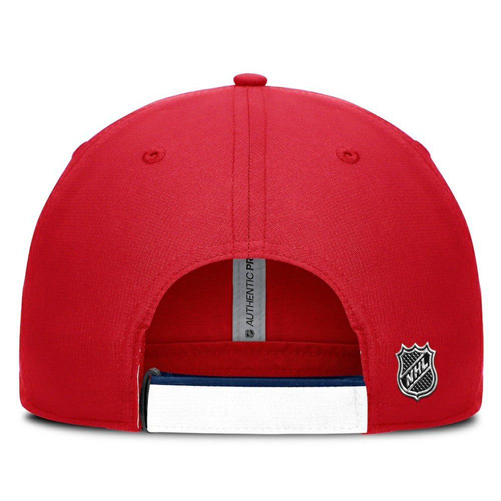 NHL Washington Capitals Fanatics Authentic Pro Ripstop Adjustable Hat