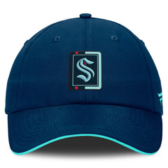NHL Seattle Kraken Fanatics Authentic Pro Ripstop Adjustable Hat