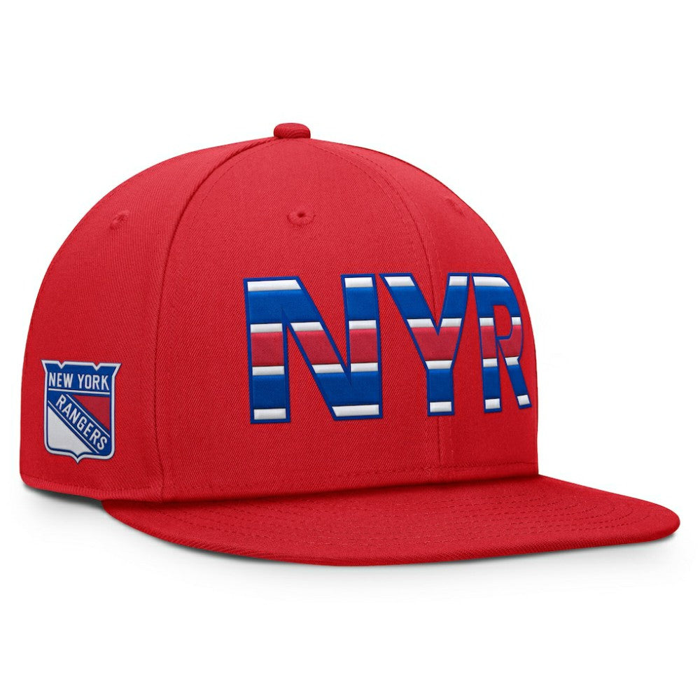NHL New York Rangers Fanatics Authentic Pro Team Rink Snapback Hat