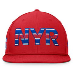 NHL New York Rangers Fanatics Authentic Pro Team Rink Snapback Hat