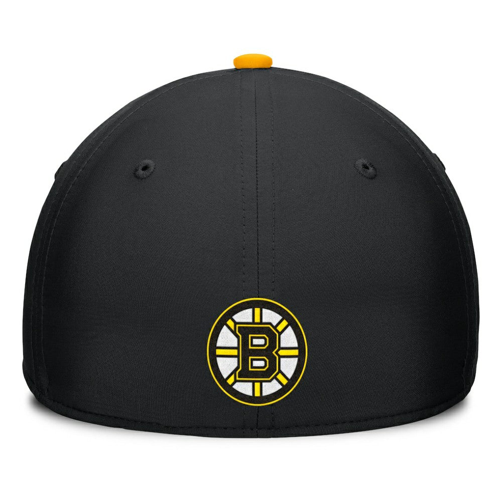 NHL Boston Bruins Fanatics Authentic Pro Rink Team Code Flex Hat