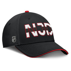 NHL New Jersey Devils Fanatics Authentic Pro Rink Team Code Flex Hat