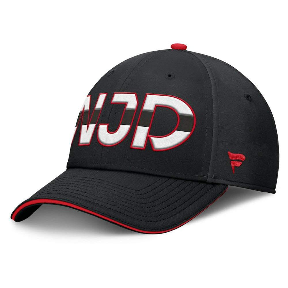 NHL New Jersey Devils Fanatics Authentic Pro Rink Team Code Flex Hat
