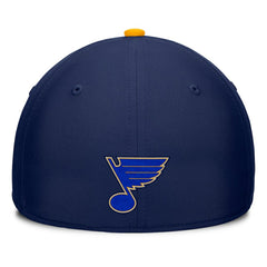 NHL St. Louis Blues Fanatics Authentic Pro Rink Team Code Flex Hat