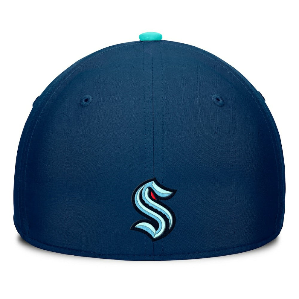 NHL Seattle Kraken Fanatics Authentic Pro Rink Team Code Flex Hat