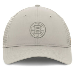 NHL Boston Bruins Fanatics Women's Authentic Pro Road Trucker Adjustable Hat