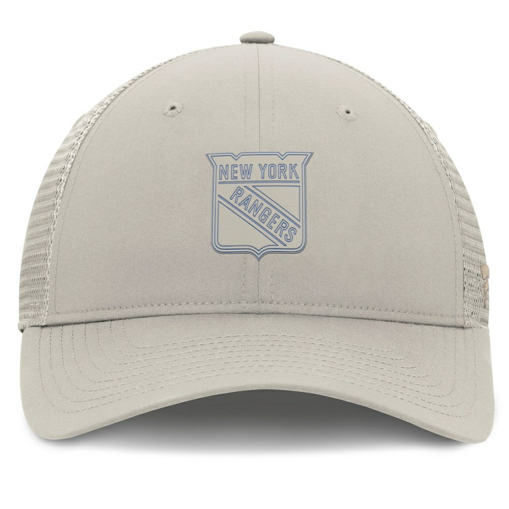 NHL New York Rangers Fanatics Women's Authentic Pro Road Trucker Adjustable Hat