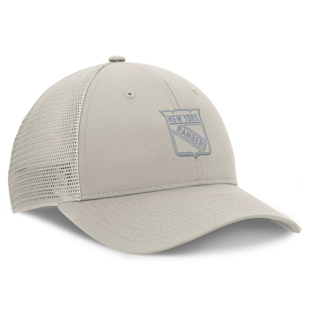NHL New York Rangers Fanatics Women's Authentic Pro Road Trucker Adjustable Hat
