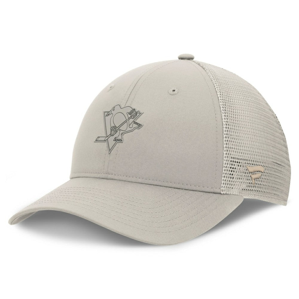 NHL Pittsburgh Penguins Fanatics Women's Authentic Pro Road Trucker Adjustable Hat