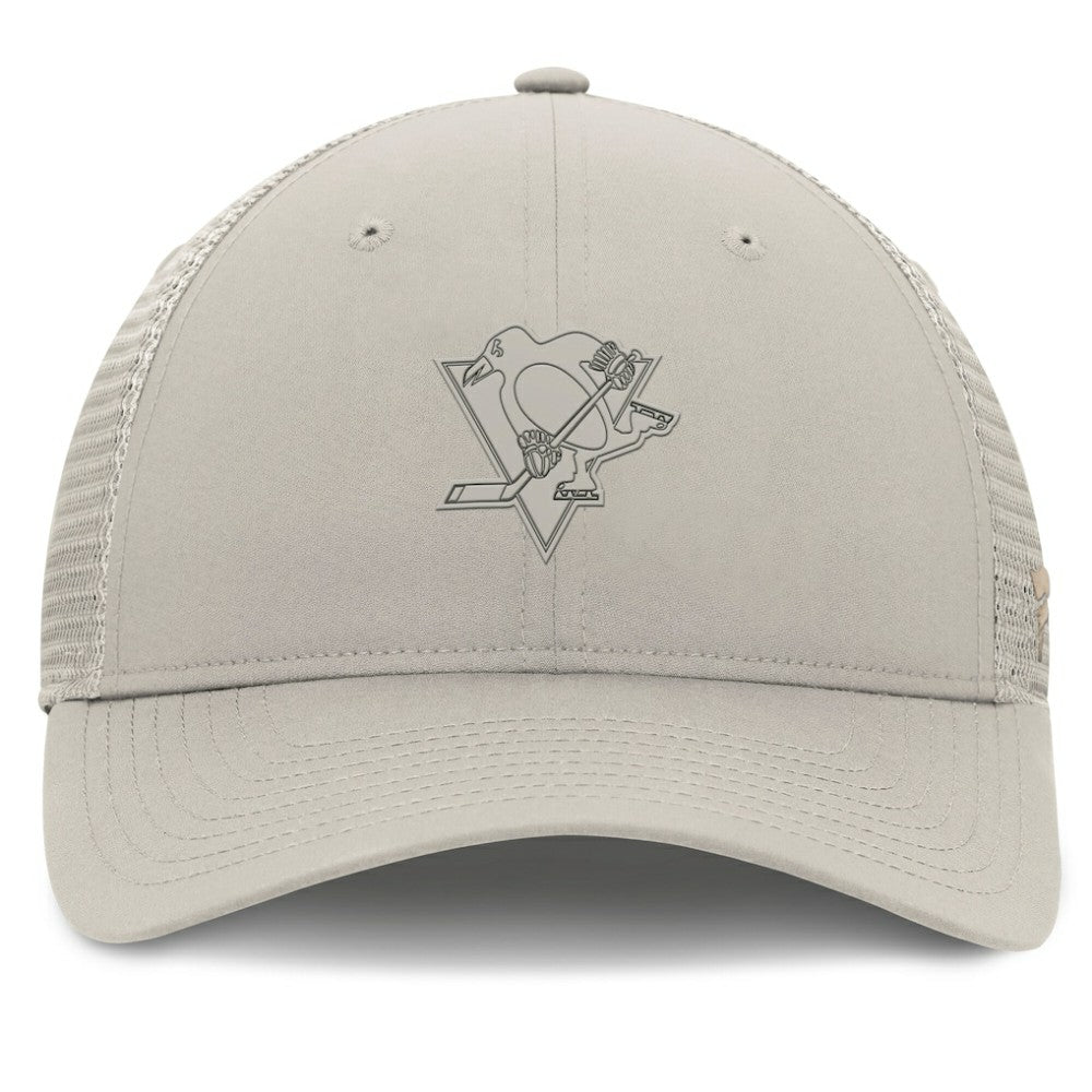 NHL Pittsburgh Penguins Fanatics Women's Authentic Pro Road Trucker Adjustable Hat