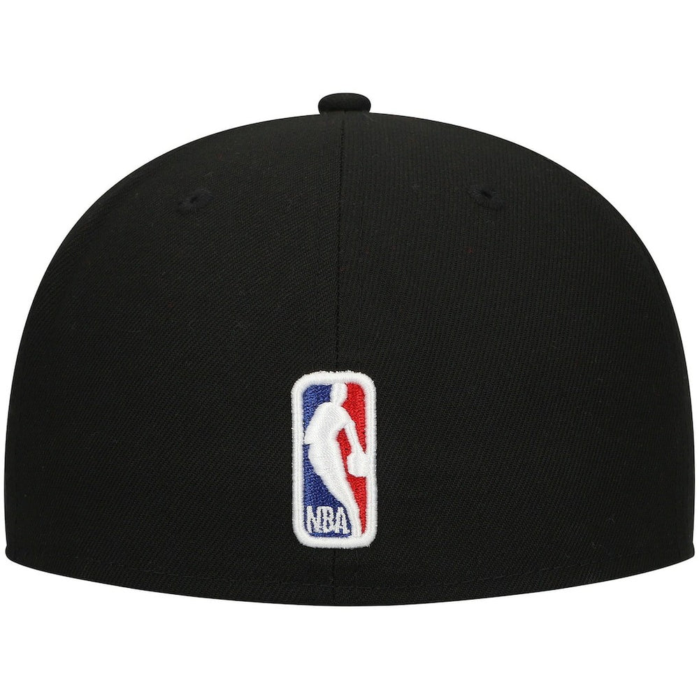 New Era Philadelphia 76ers Blackout Shadow Logo 59FIFTY Fitted Hat