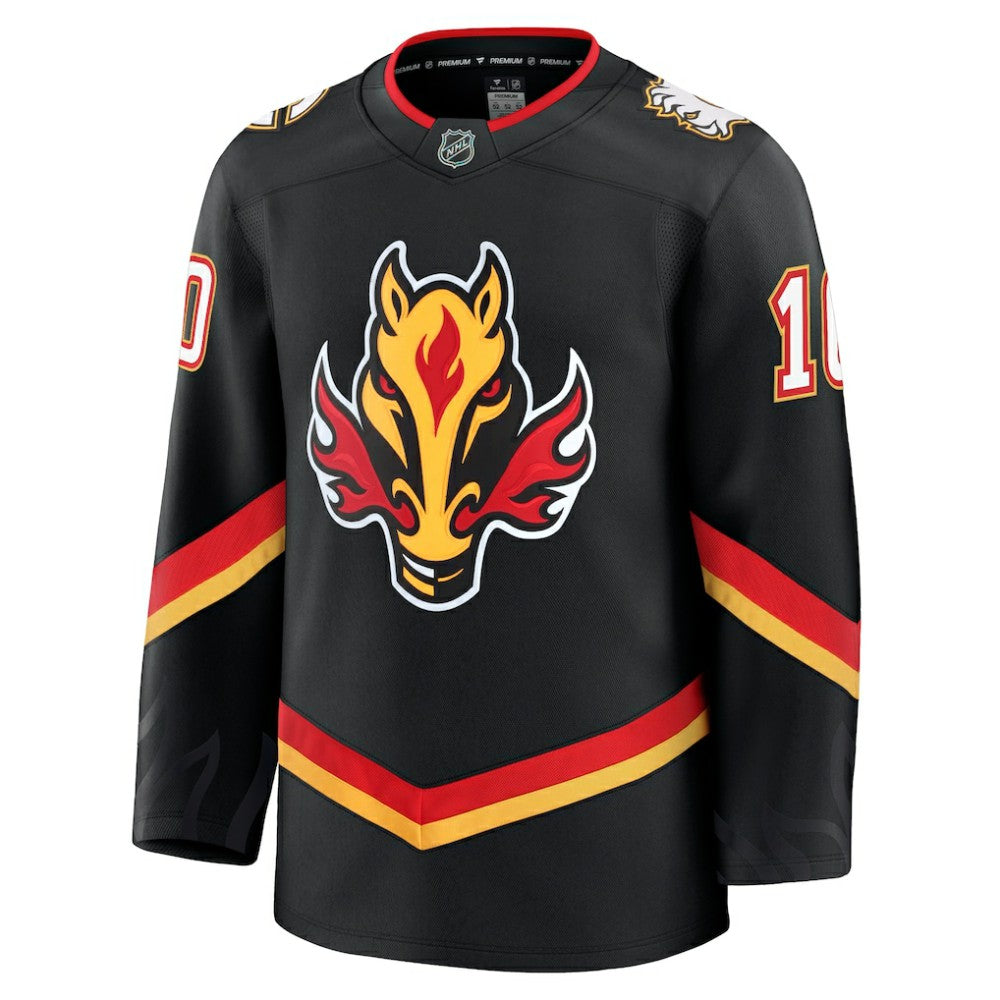 NHL Jonathan Huberdeau Calgary Flames Fanatics Alternate Premium Jersey