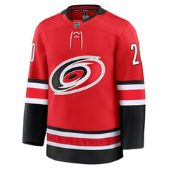 NHL Sebastian Aho Carolina Hurricanes Fanatics Alternate Premium Jersey