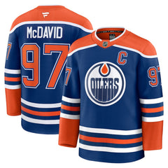 NHL Connor McDavid Edmonton Oilers Fanatics Home Premium Jersey