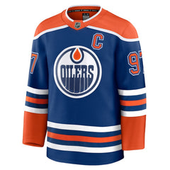 NHL Connor McDavid Edmonton Oilers Fanatics Home Premium Jersey