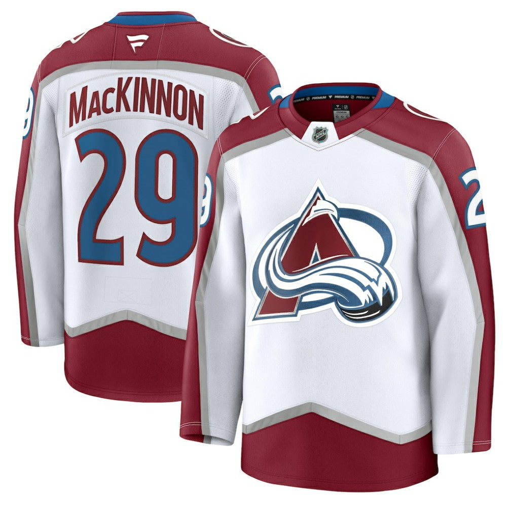 NHL Nathan MacKinnon Colorado Avalanche Fanatics Away Premium Jersey