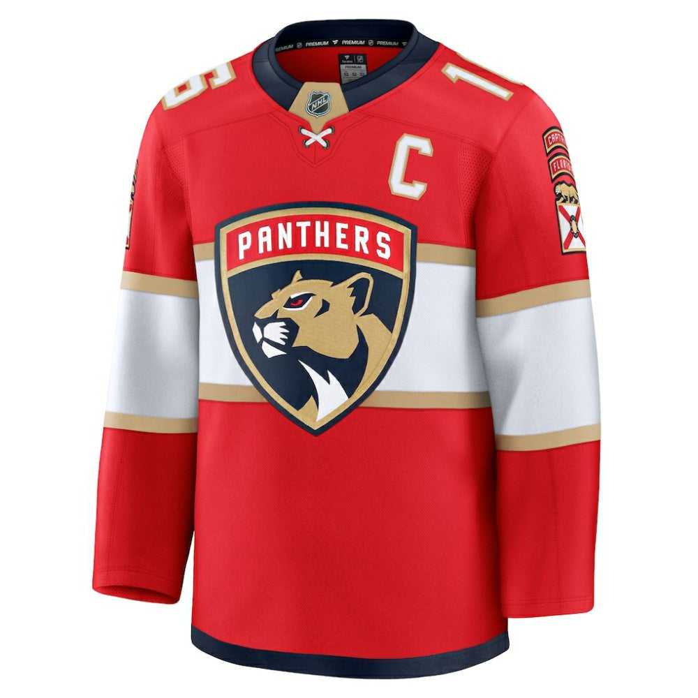 NHL Aleksander Barkov Florida Panthers Fanatics Home Premium Jersey
