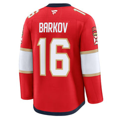 NHL Aleksander Barkov Florida Panthers Fanatics Home Premium Jersey