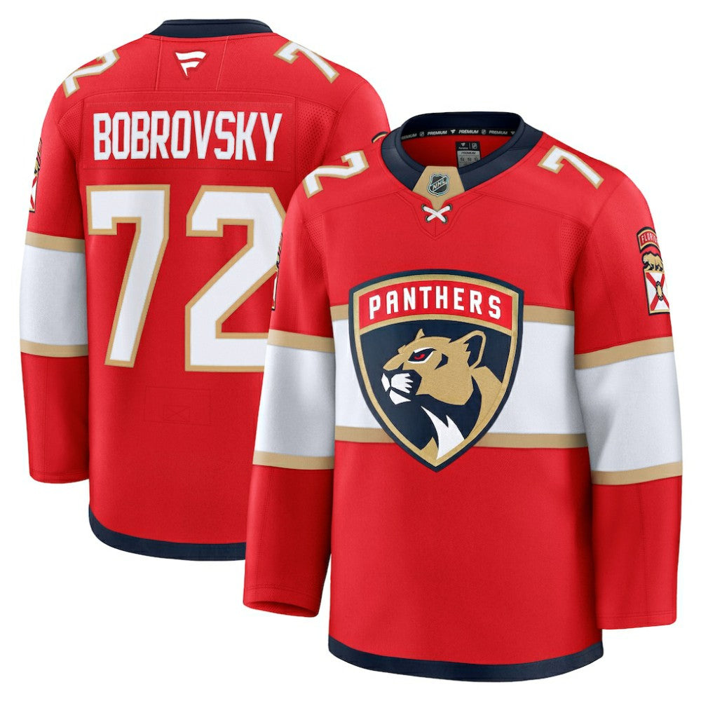 NHL Sergei Bobrovsky Florida Panthers Fanatics Premium Jersey