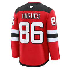 NHL Jack Hughes New Jersey Devils Fanatics Home Premium Jersey