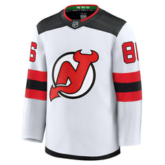 NHL Jack Hughes New Jersey Devils Fanatics Away Premium Jersey