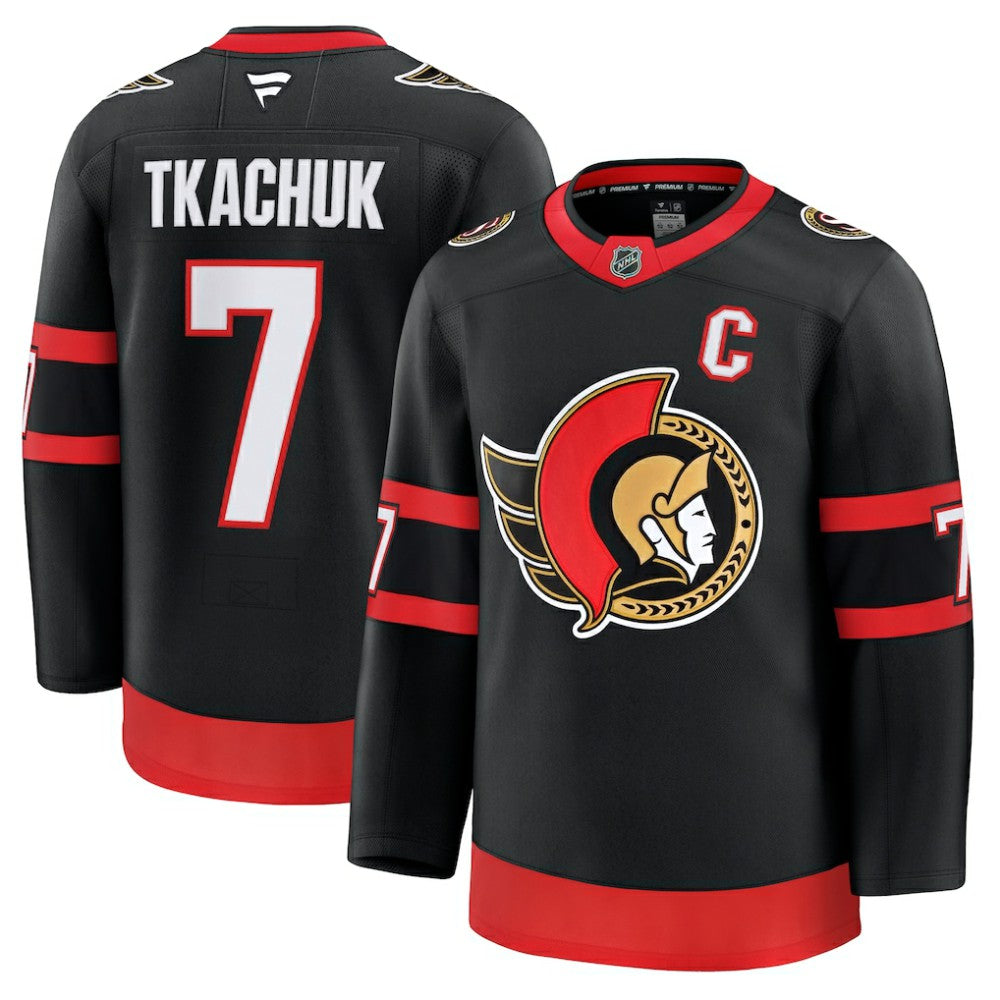 NHL Brady Tkachuk Ottawa Senators Fanatics Home Premium Jersey
