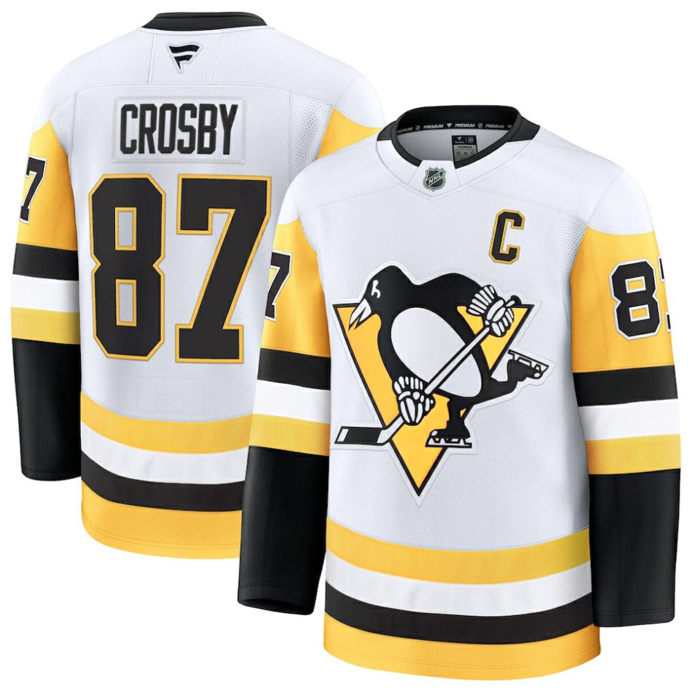 NHL Sidney Crosby Pittsburgh Penguins Fanatics Away Premium Jersey