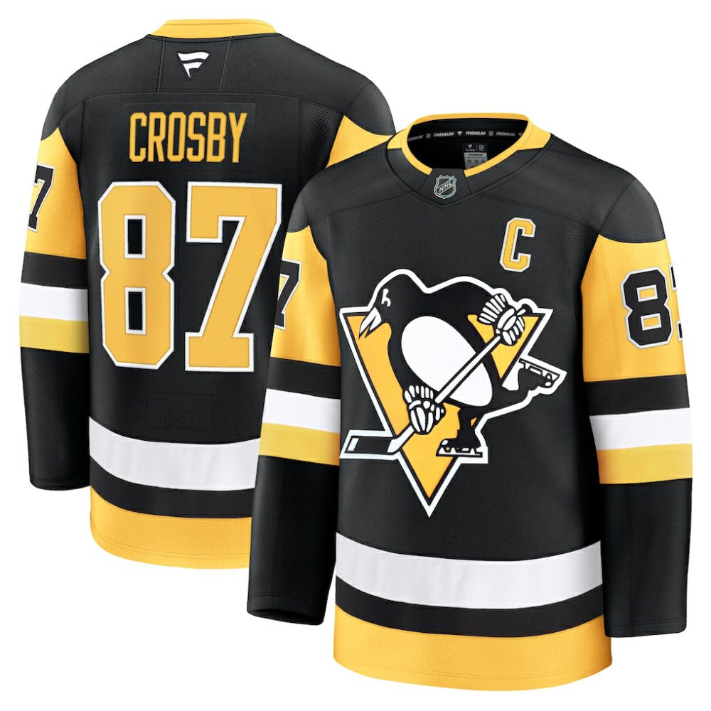 NHL Sidney Crosby Pittsburgh Penguins Fanatics Home Premium Jersey