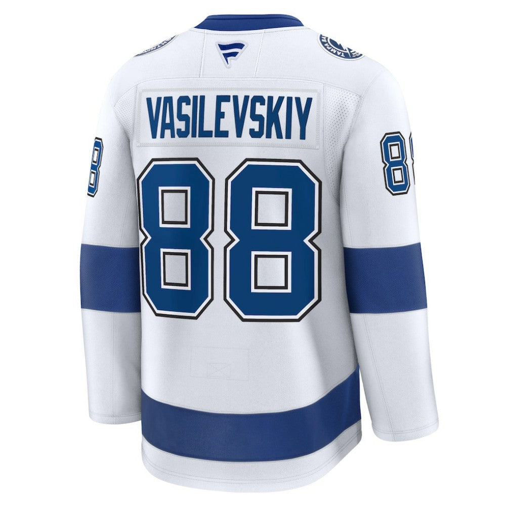 NHL Andrei Vasilevskiy Tampa Bay Lightning Fanatics Away Premium Jersey