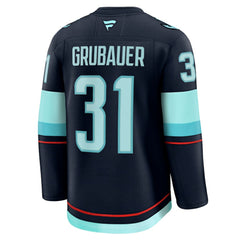 NHL Philipp Grubauer Seattle Kraken Fanatics Home Premium Jersey