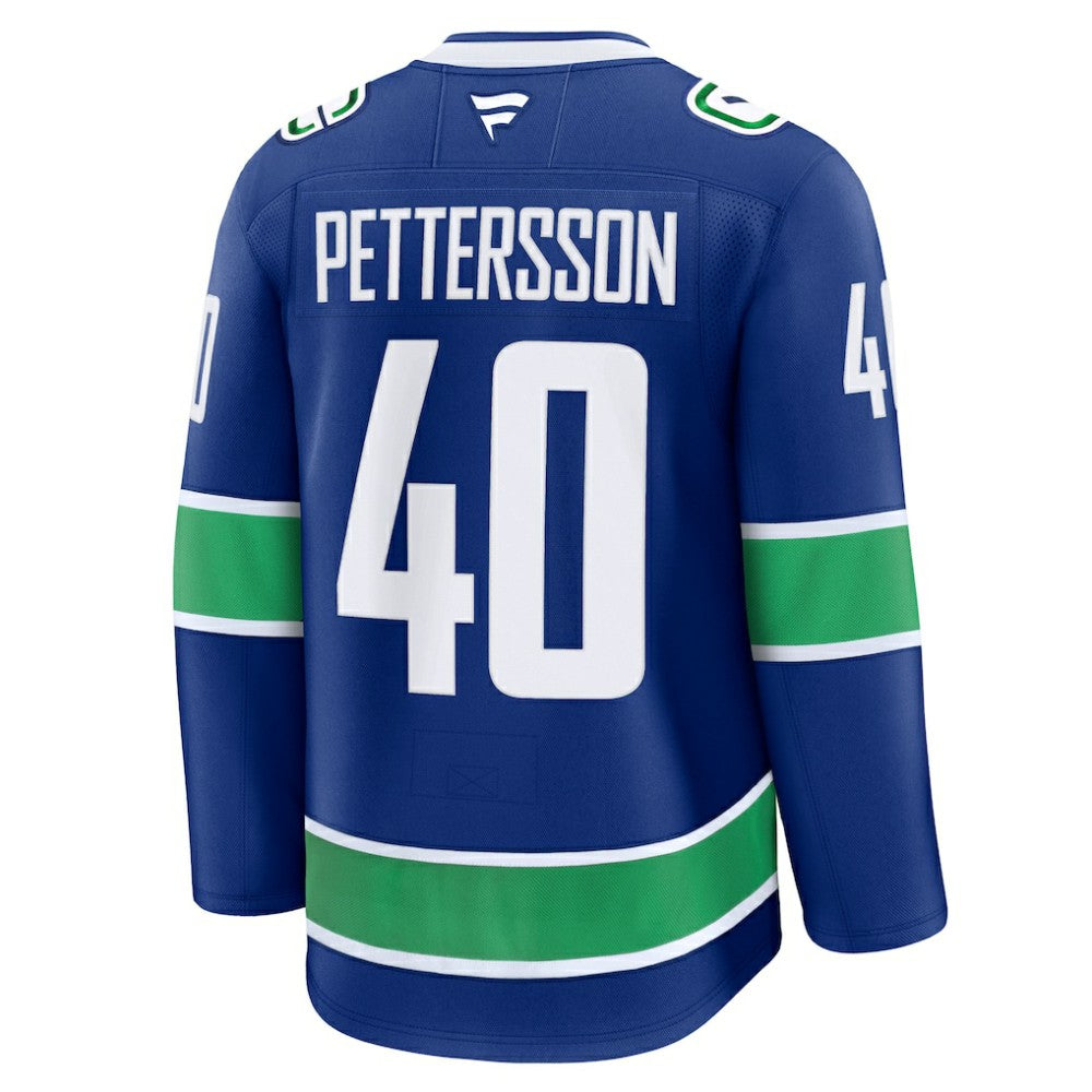 NHL Elias Pettersson Vancouver Canucks Fanatics Home Premium Jersey