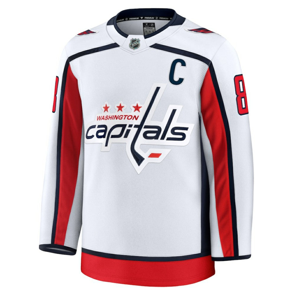 NHL Alexander Ovechkin Washington Capitals Fanatics Away Premium Jersey