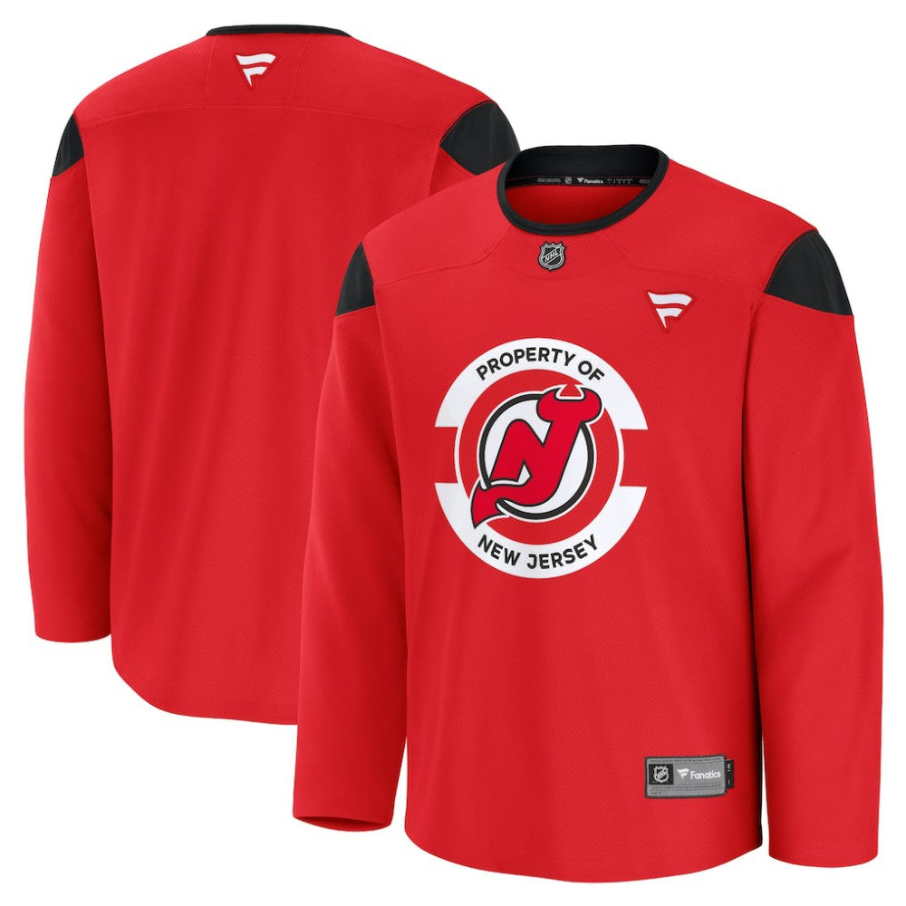NHL New Jersey Devils Fanatics Practice Jersey