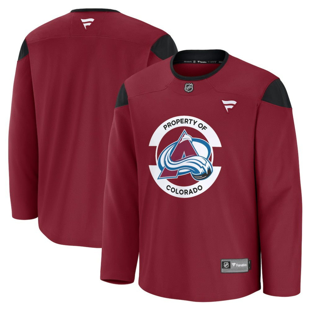 NHL Colorado Avalanche Fanatics Practice Jersey