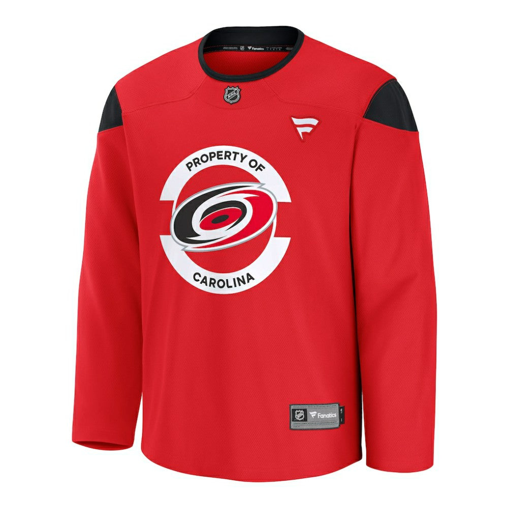 NHL Carolina Hurricanes Fanatics Practice Jersey