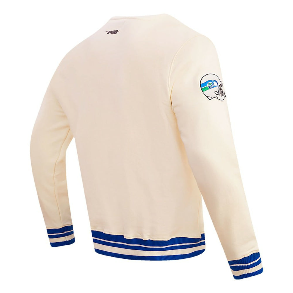 Pro Standard Retro Classics Fleece Pullover Sweatshirt - Seattle Seahawks Pullover