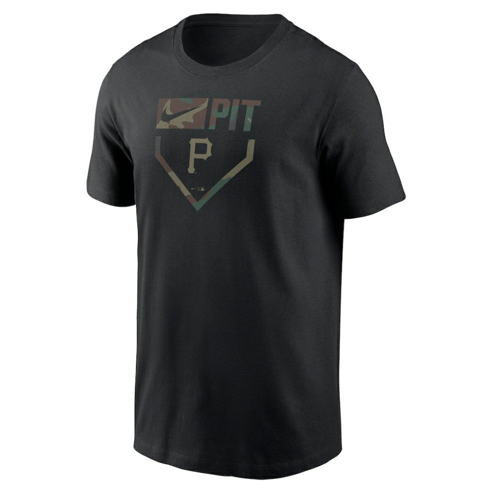 Black Pittsburgh Pirates Nike Camo T-Shirt