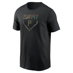 Black Pittsburgh Pirates Nike Camo T-Shirt