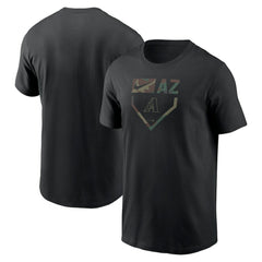 Black Arizona Diamondbacks Nike Camo T-Shirt