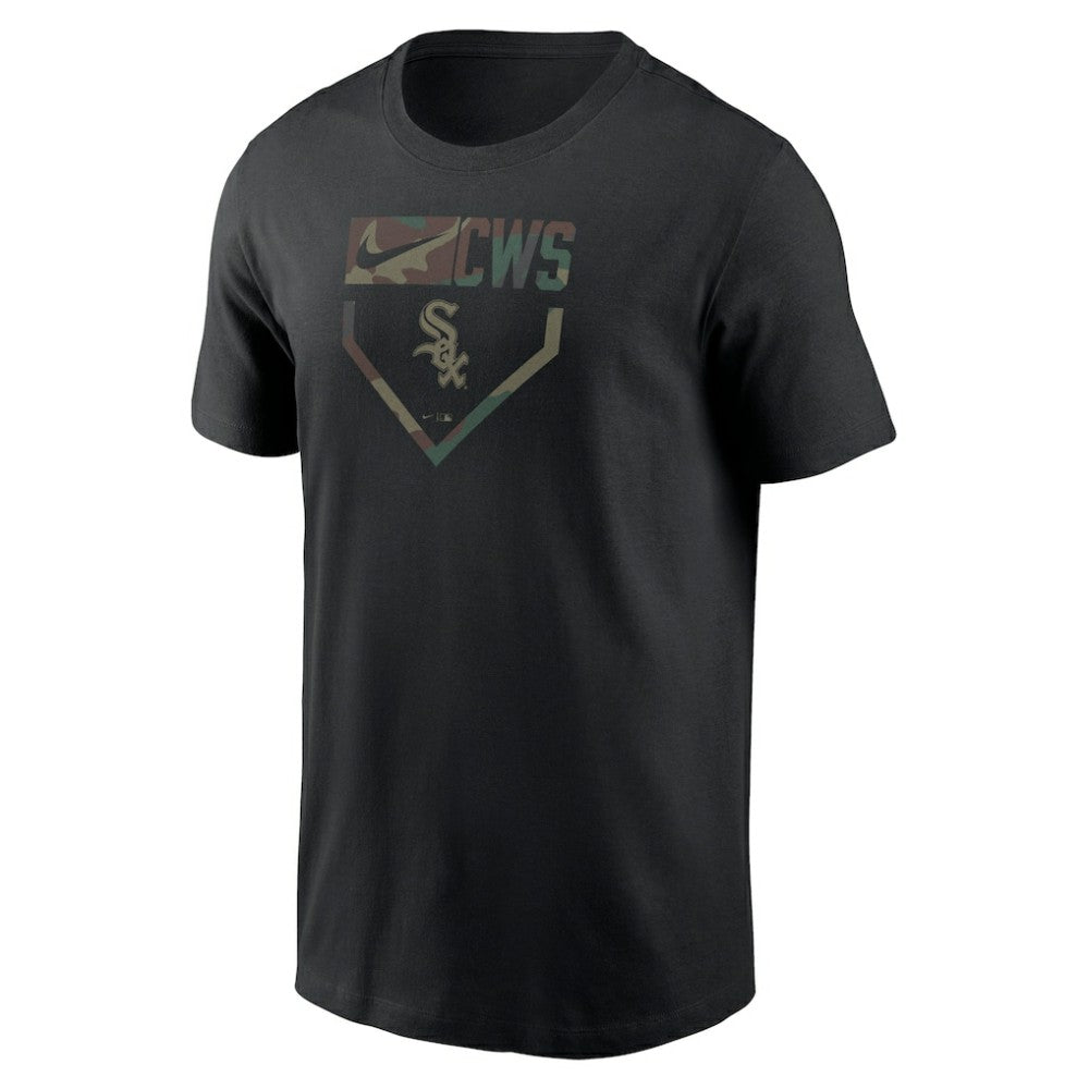 Black Chicago White Sox Nike Camo T-Shirt