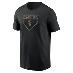 Black Chicago White Sox Nike Camo T-Shirt