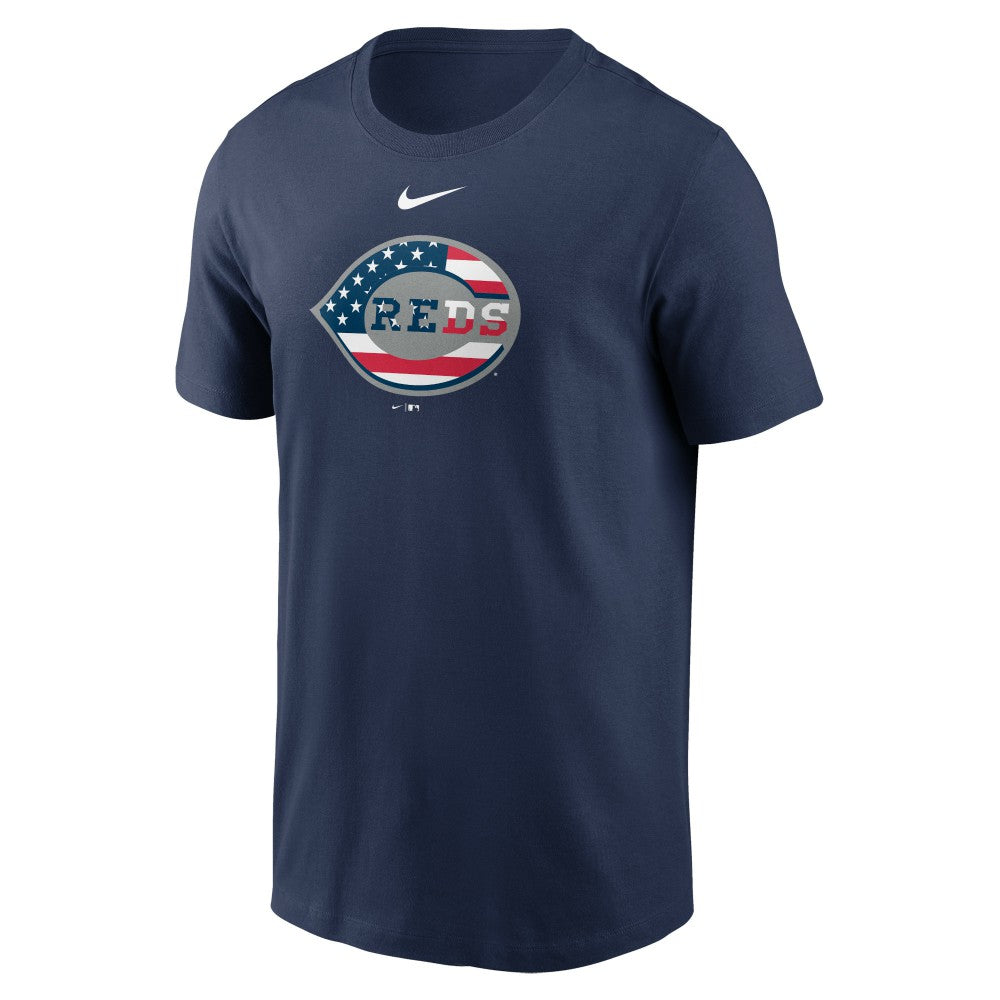 Navy Cincinnati Reds Nike Americana T-Shirt