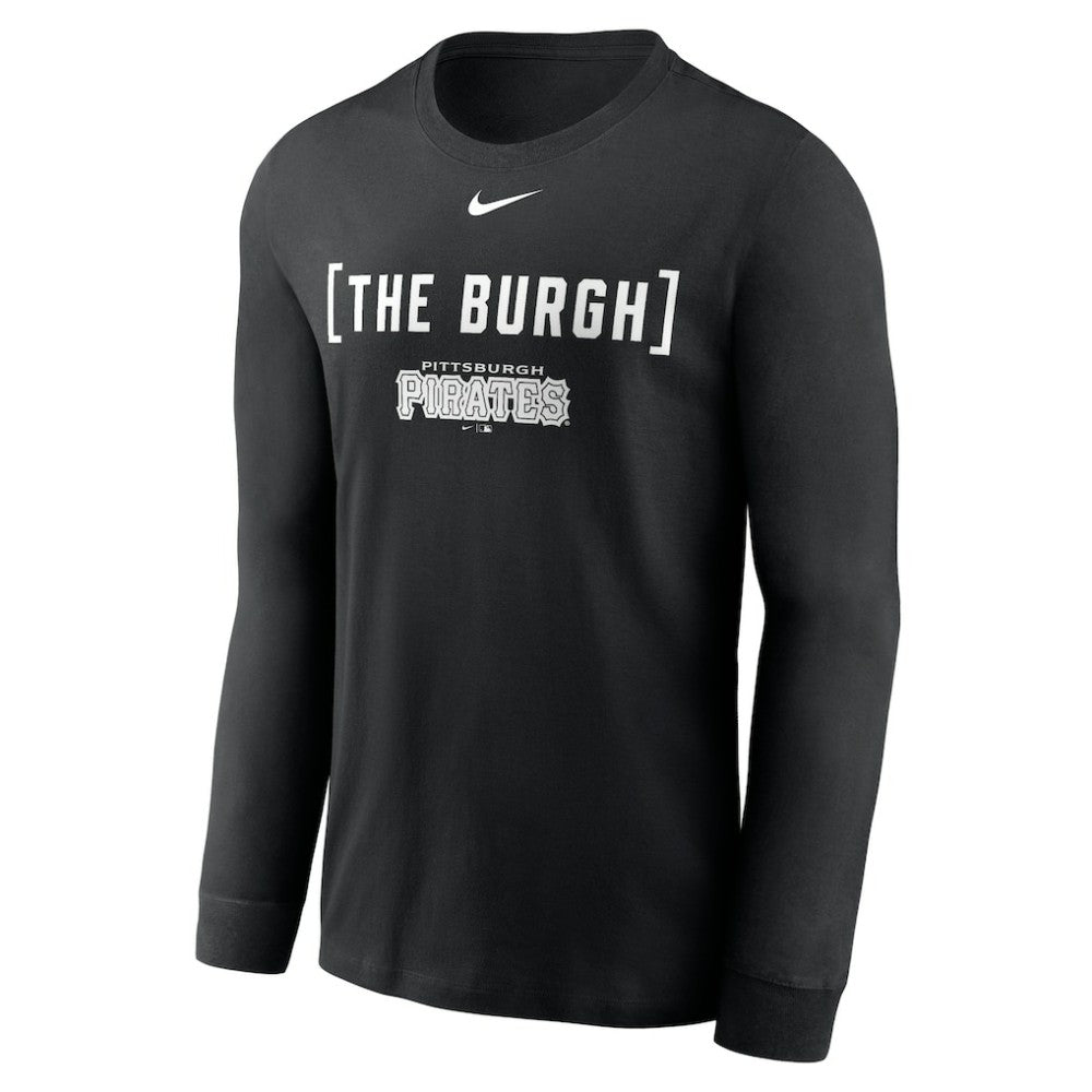 Black Pittsburgh Pirates Nike Local Nickname Long Sleeve T-Shirt